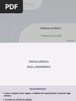 Estrutura do Requerimento Oficial | PDF