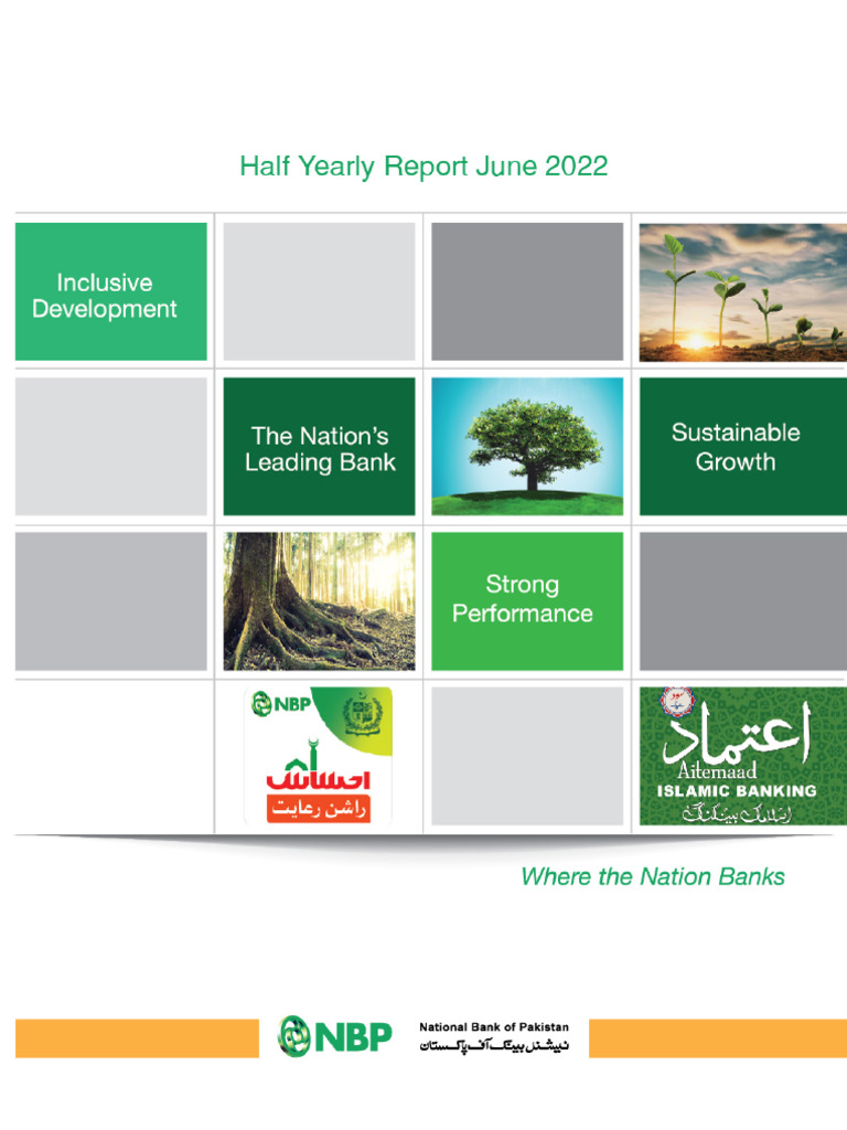 NBP Half Yearly Report H1 2022 | PDF | Regulatory Compliance | Banks
