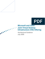 Site Resources Dynamic Salesdocs Microsoft Citrix VDI Architectural Guidance 08-13