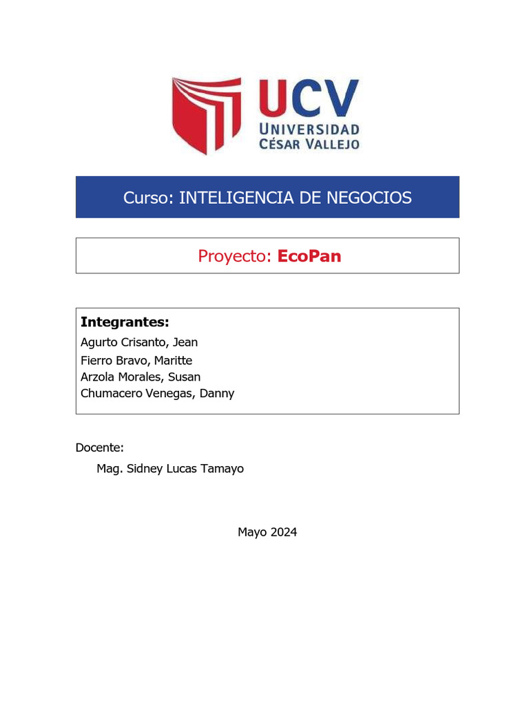 Eco Pan | PDF | Panes | Alimentos