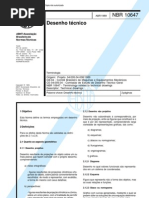 01. NBR 10647 - 1989 - Desenho Técnico - Terminologia