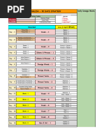 Arabic Learning Timetable Guide | PDF | Arabic | Verb