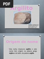Características e Usos do Argilito | PDF | Argila | Rocha clástica