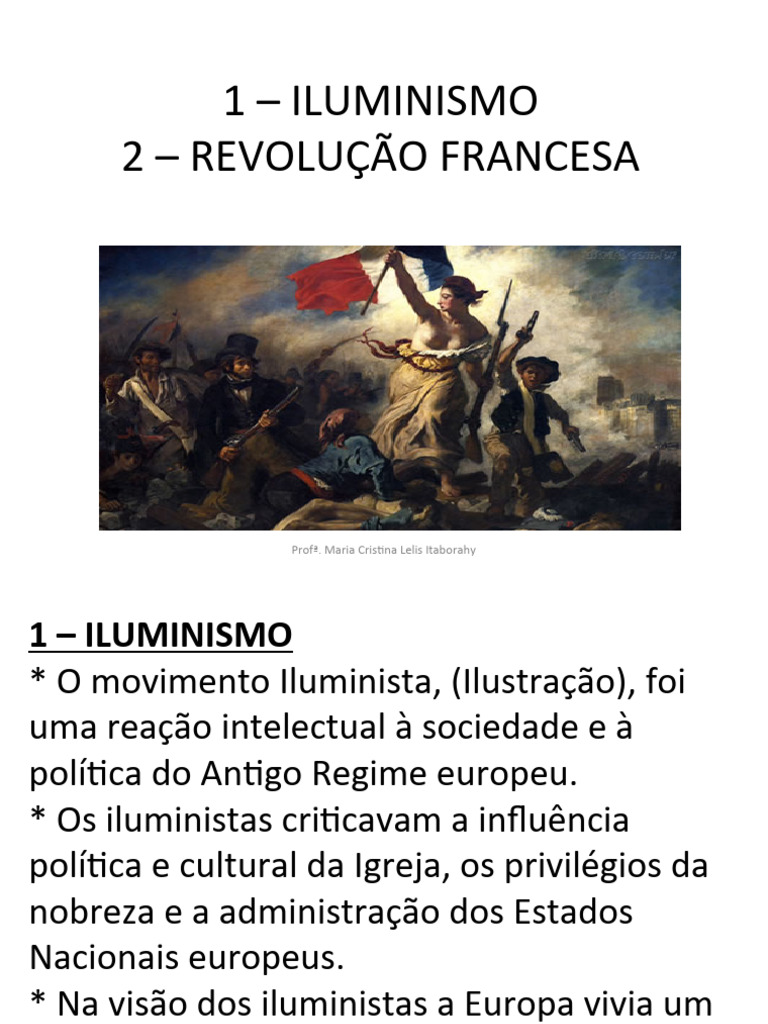 Revolução Francesa | PDF | Revolução Francesa | Iluminismo