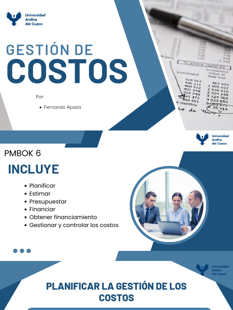 Gestión Efectiva de Costos en Proyectos | PDF | Presupuesto