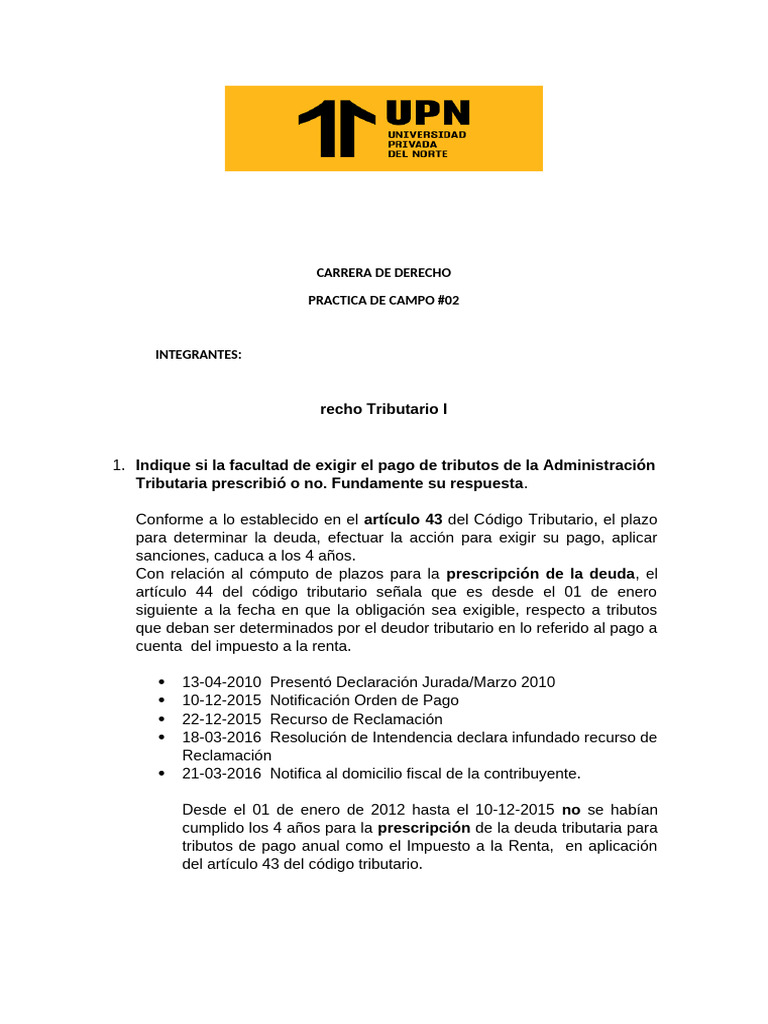 TC 333 | PDF | Estatuto de limitaciones | Justicia