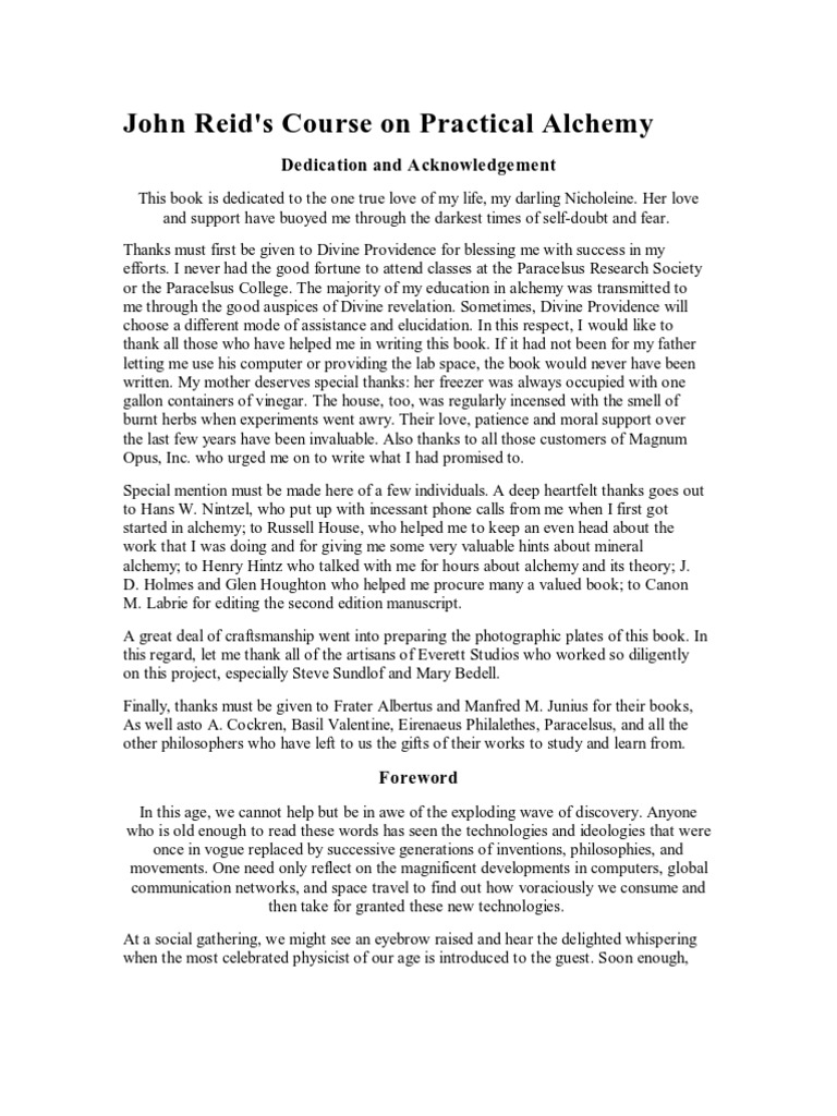 Practical Alchemy Course | PDF | Alchemy | Water Vapor