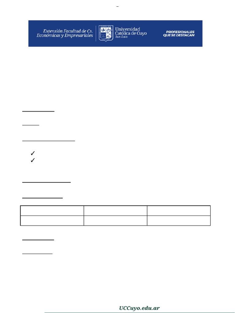 Plan de Estudios Contabilidad 2025 | PDF | Contabilidad | Bancos