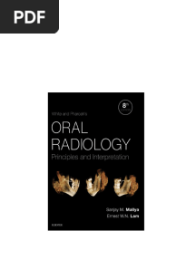 White and Pharoah's Oral Radiology: Principles and Interpretation 8th Edition - eBook PDF pdf download