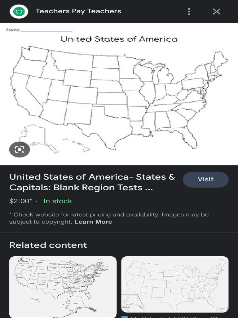 Searchq List+of+50+Us+States+and+Capitals+Printable+on+a+Map&Tbm Isch ...