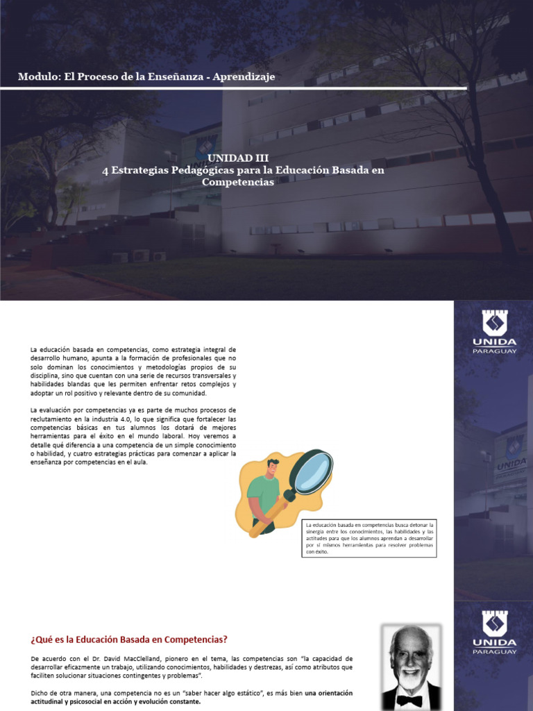 Estrategias para la Educación por Competencias | PDF | Aprendizaje ...