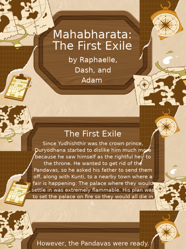 Mahabharatha THE FIRST EXILE | PDF | Vaishnava Texts | Kurukshetra