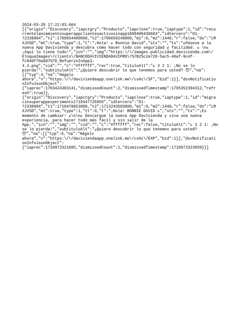Descubre la nueva App Davivienda | PDF