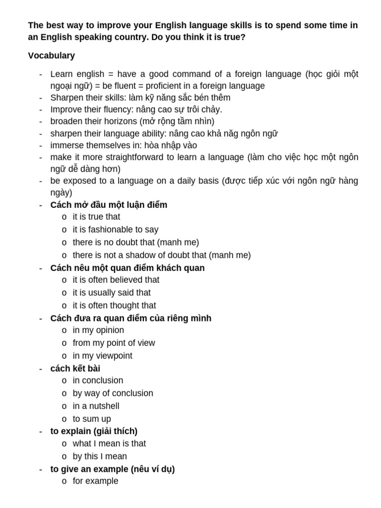 Best Way To Learn A Foreign Language | PDF | Communication | Cognition