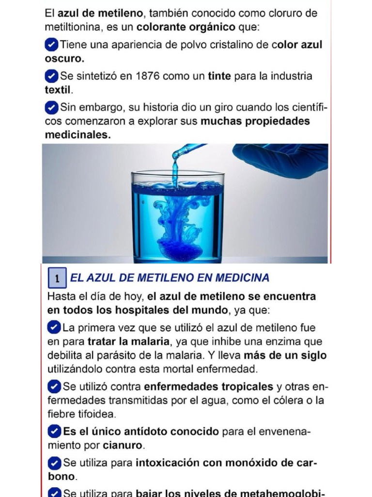 Azul de Metileno | PDF