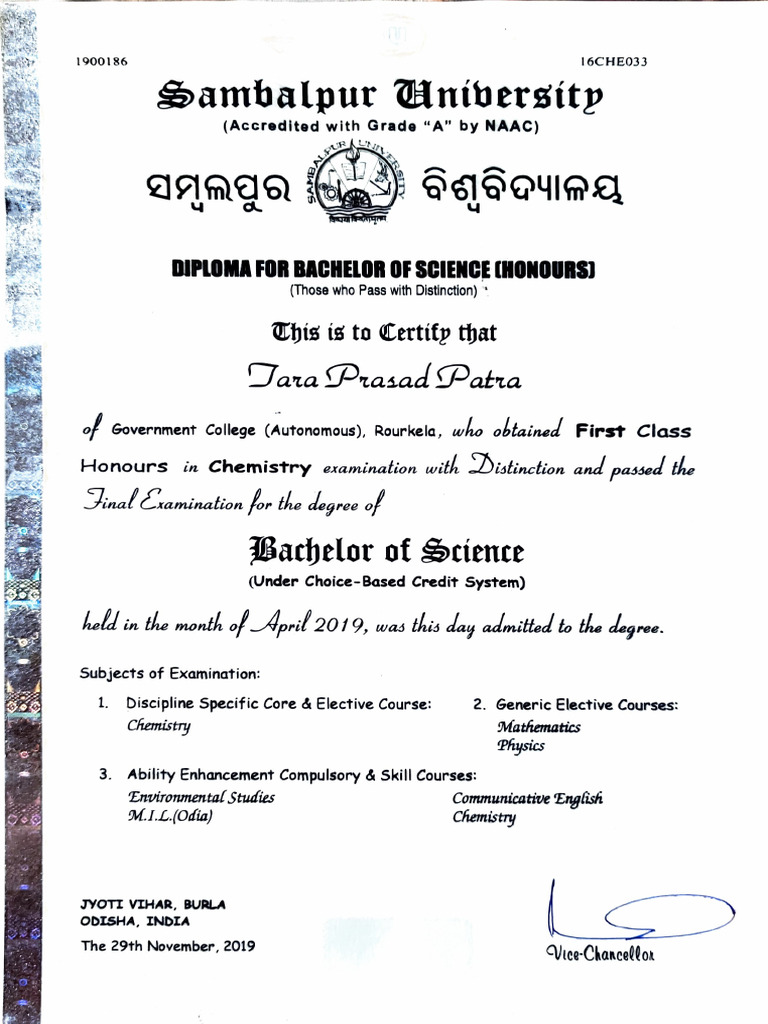3 Certificate Pdf