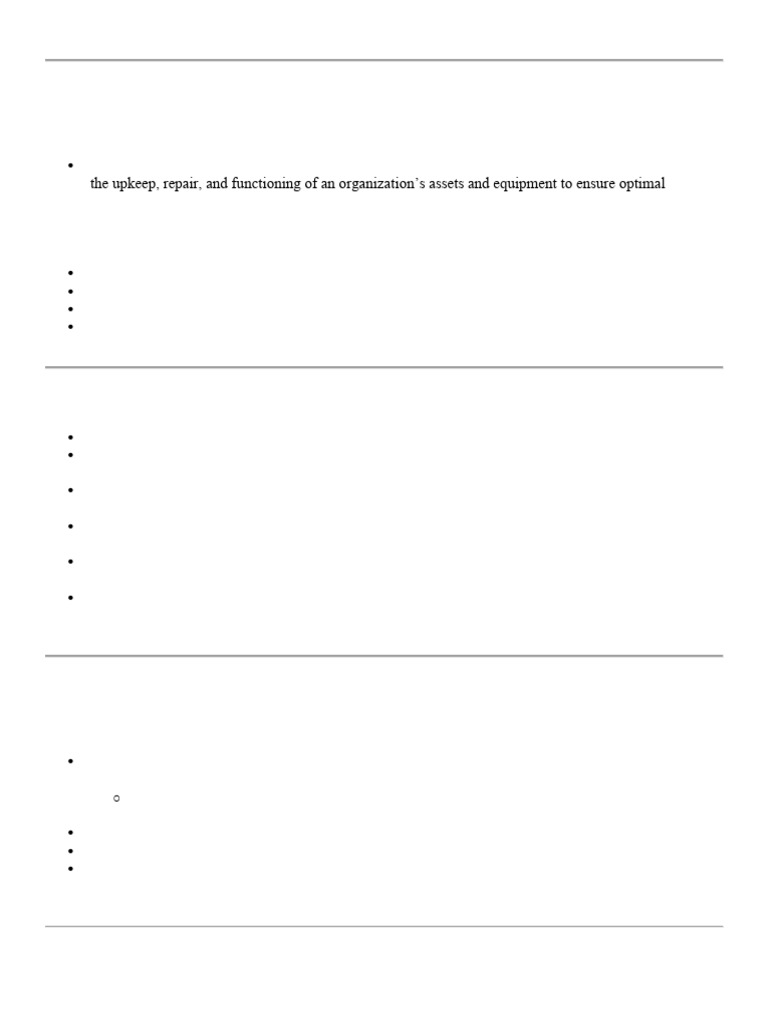 Maintenance Management Strategies Guide | PDF