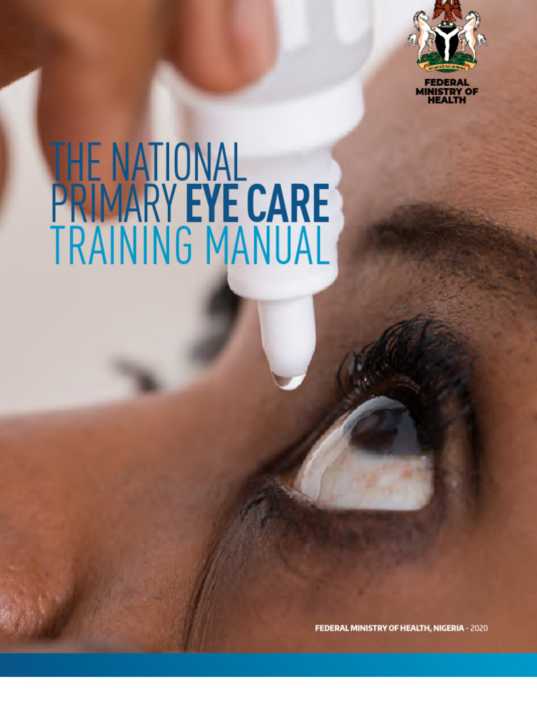 Primary Eye Care Training Manual | PDF | Visual Impairment | Health Care