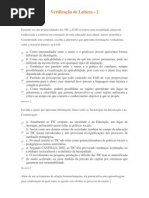 Verificação de Leitura2
