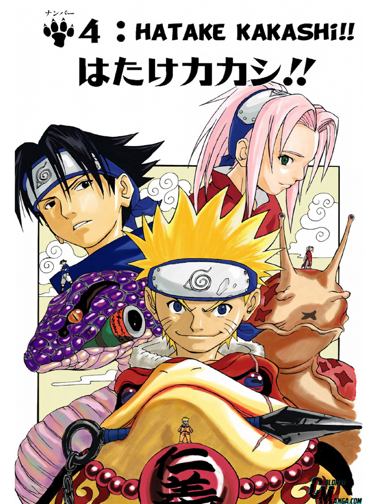Naruto Colored Chapter 004 | PDF