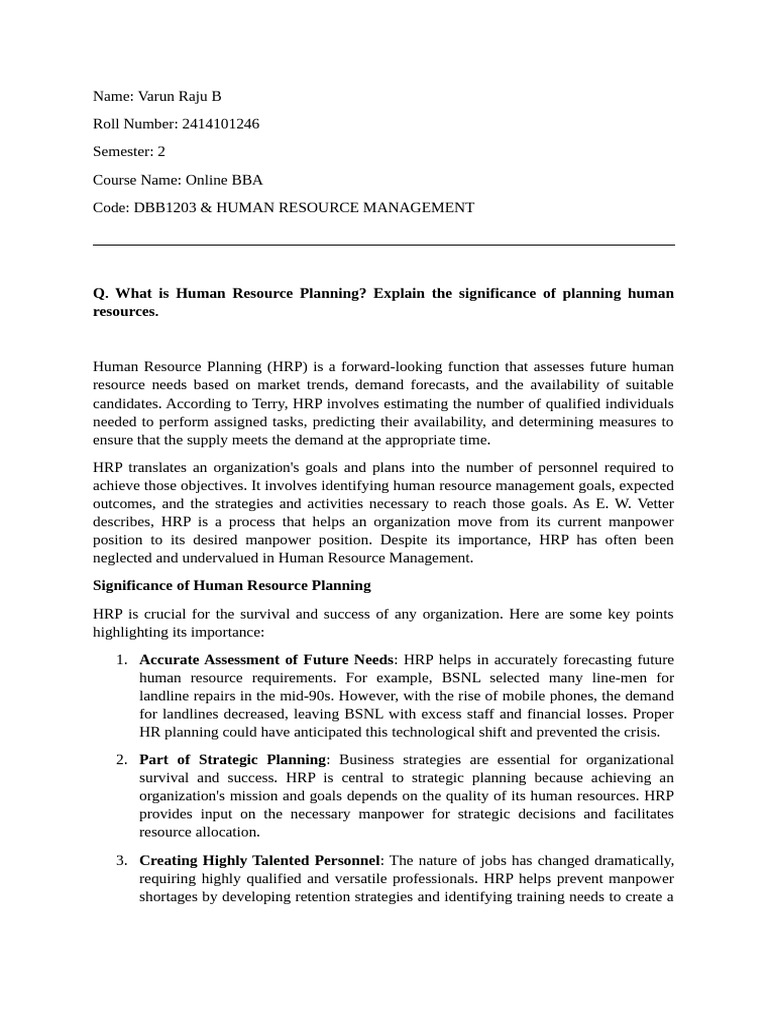 Human Resource Management | PDF | Recruitment | Performance Appraisal