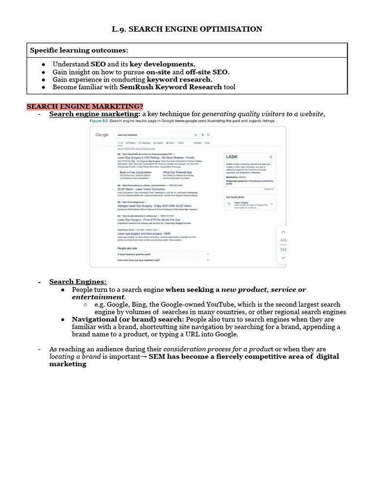 Understanding Search Engine Optimization | PDF | Search Engine ...