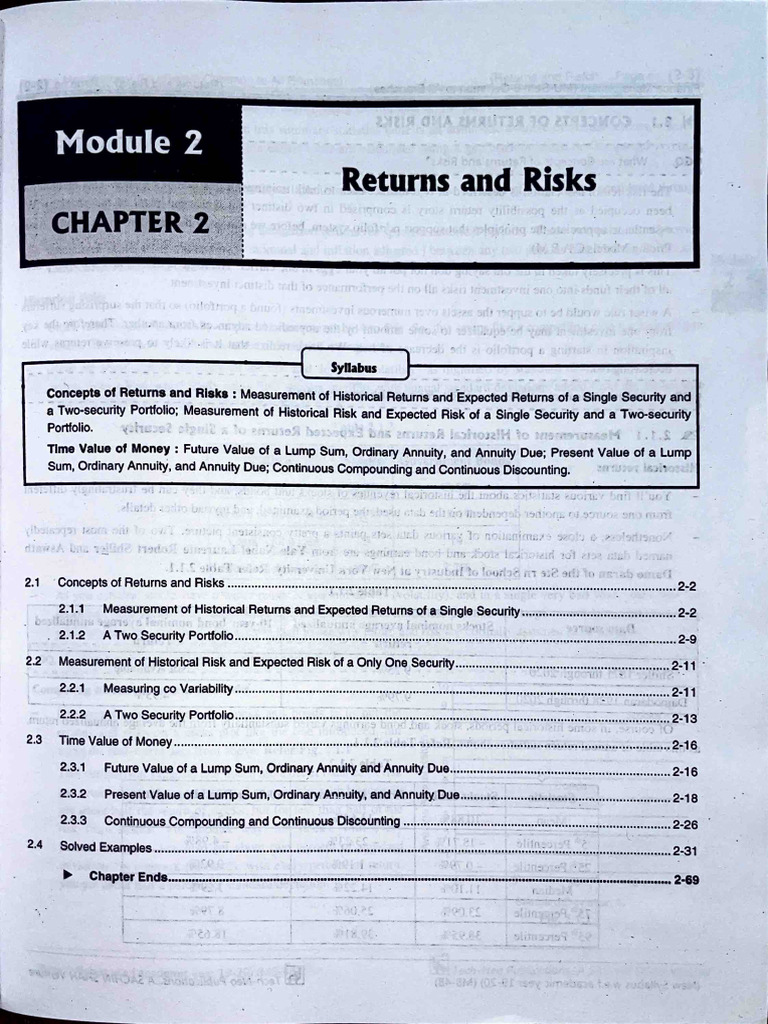 Chapter 2 Finance Management | PDF