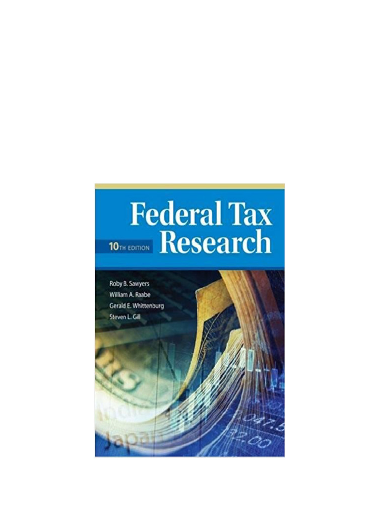 (eBook PDF) Federal Tax Research 10th Edition by Roby Sawyers pdf ...