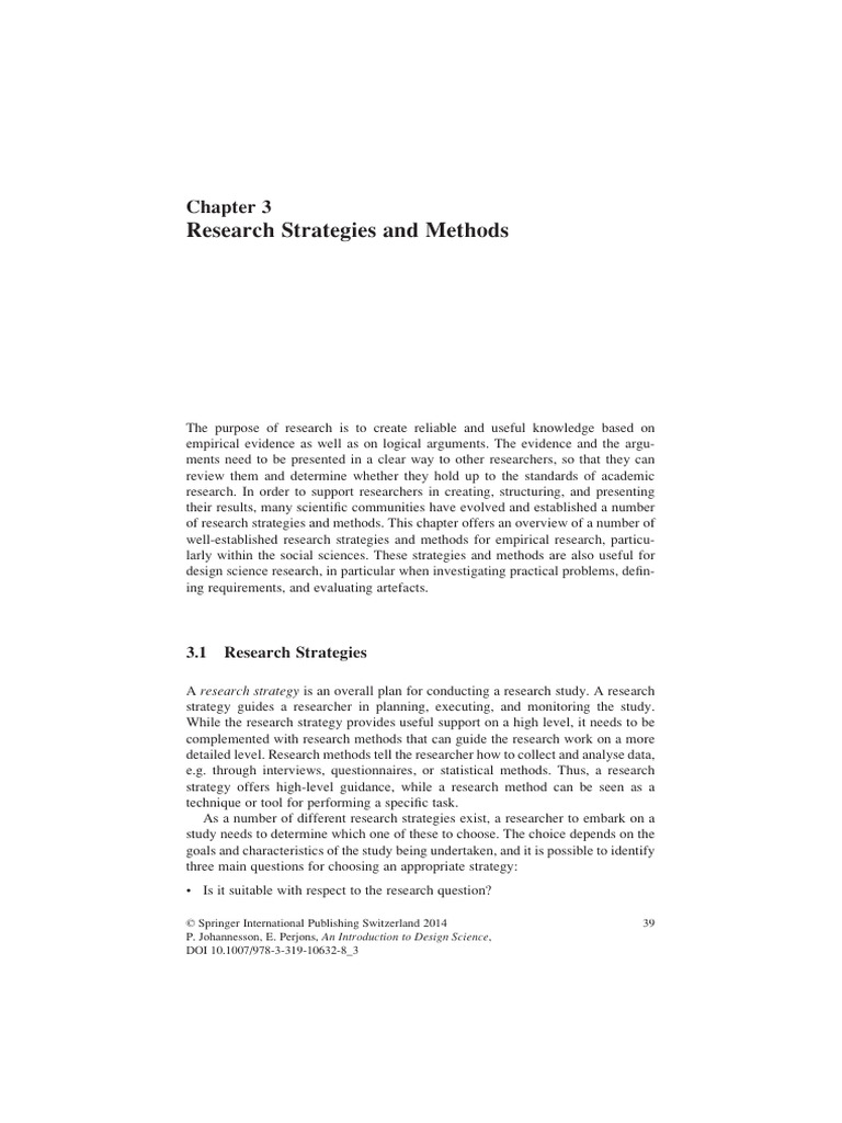 Research Strategies in Social Sciences | PDF | Experiment ...