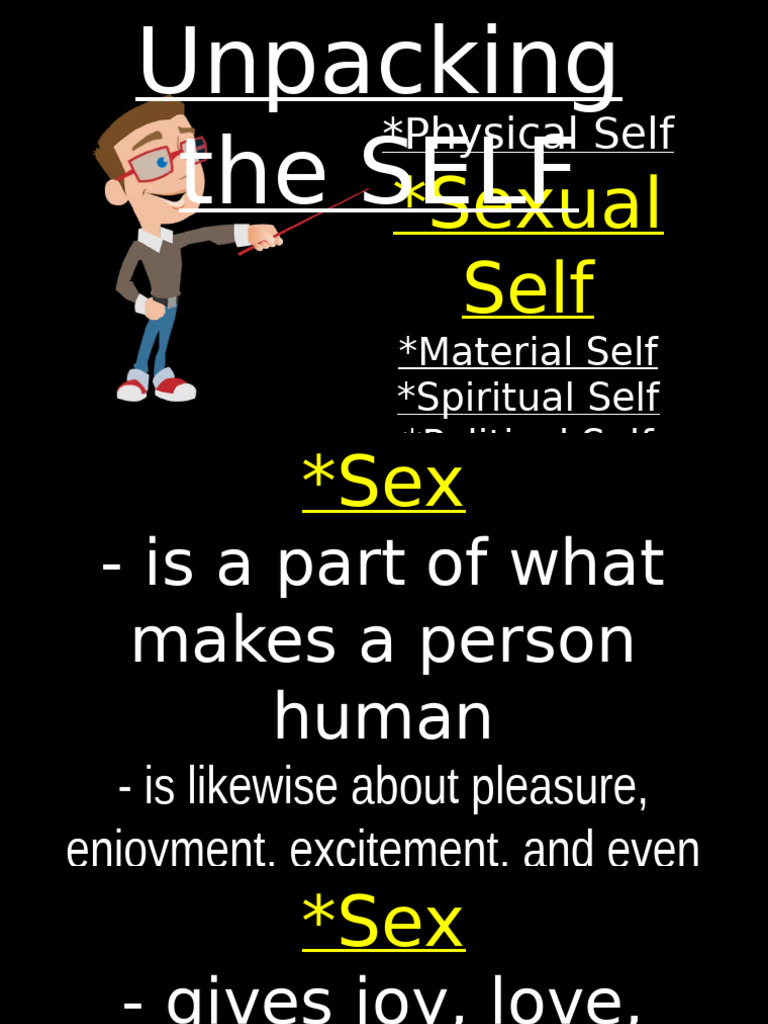 Unpacking The SELF Sexual Self | PDF | Sexually Transmitted Infection ...