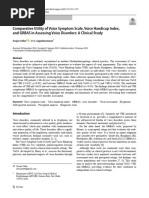 VALI Stroboscopy Rating Form Overview | PDF | Self-Improvement