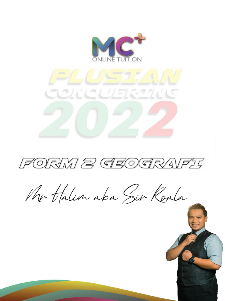 Form 2 Geo MR Halim 06.08.2022 | PDF