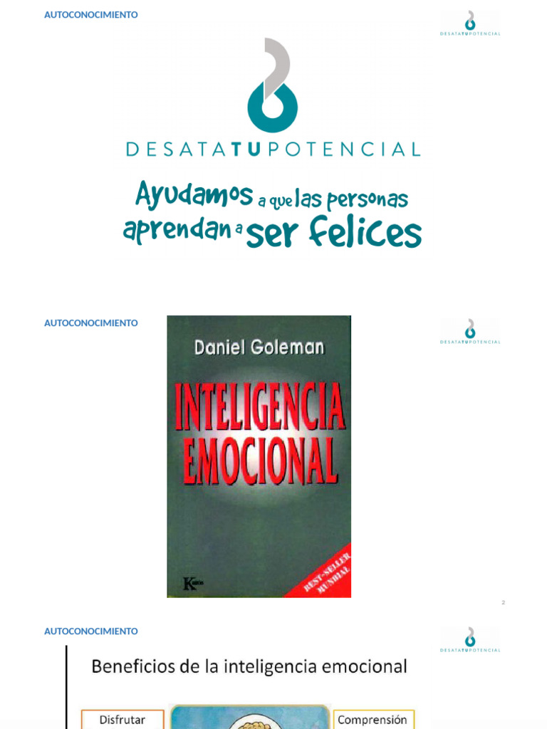 Claves del Autoconocimiento y Autoestima | PDF | Sicología | Conceptos ...