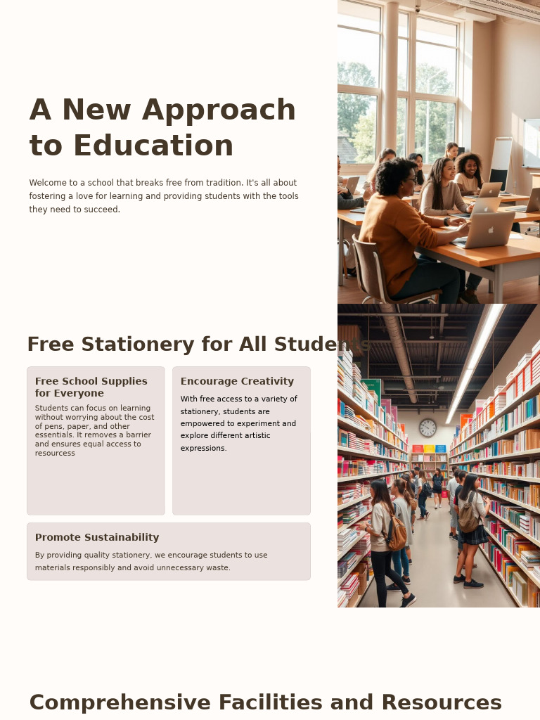 A New Approach To Education | PDF | Learning | Education Theory