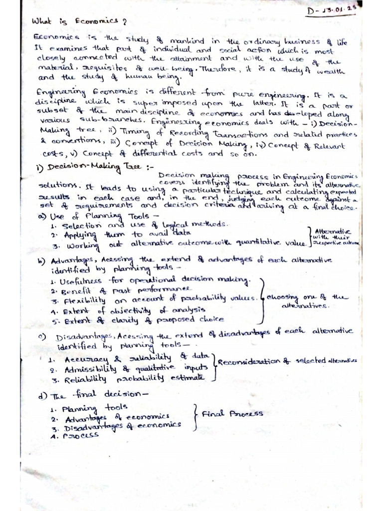 Engineering Economics Pdf