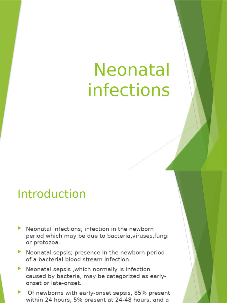 Neonatal Sepsis-Lecture | PDF | Preterm Birth | Sepsis