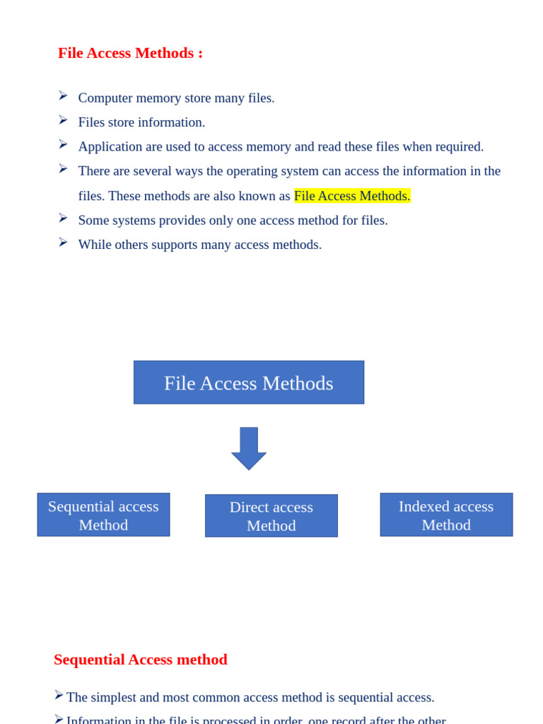 Indexed Access Methods in OS | PDF | Computer File | Database Index