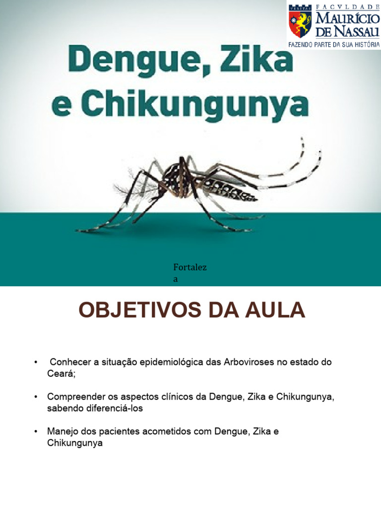Arboviroses no Ceará: Dengue e Chikungunya | PDF | Vírus da Zika ...