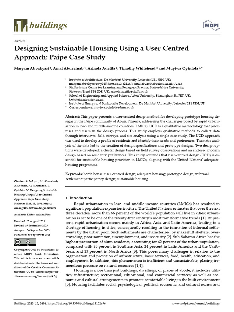 Curated visual reference: Visual Reference: User Centered Sustainable Housing Design Pdf