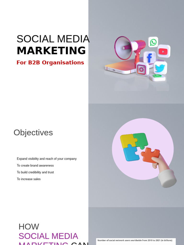 Social Media Marketing For B2B Organisations | PDF | Popular Culture ...