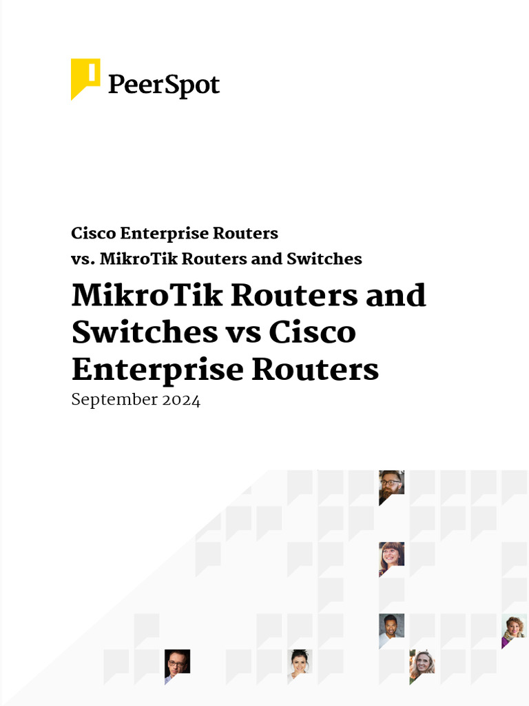Cisco Enterprise Routers Vs Mikrotik Routers and Switches Report From ...