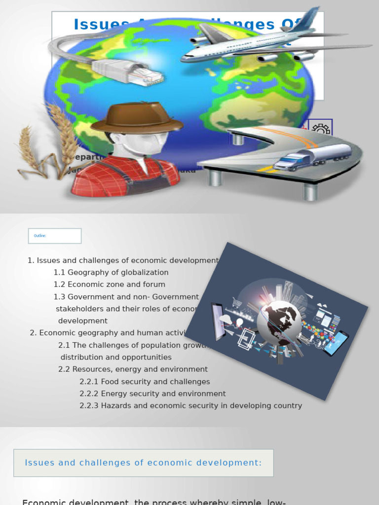 Economic Development Challenges and Geography | PDF | Economies