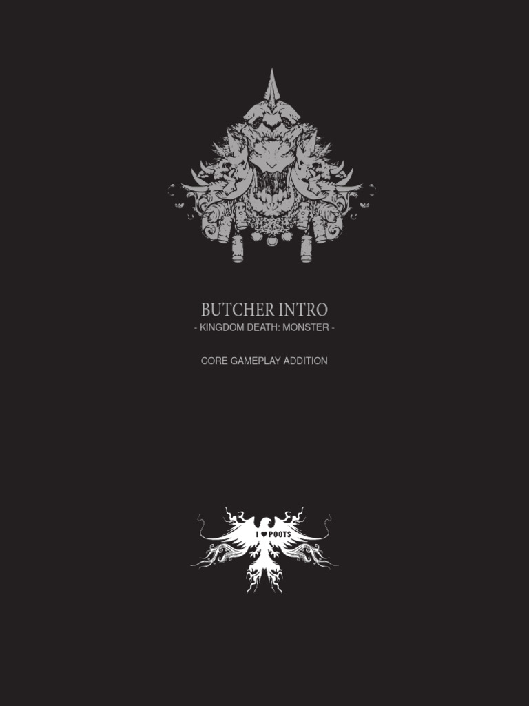 Butcher Expansion for Kingdom Death Monster | PDF
