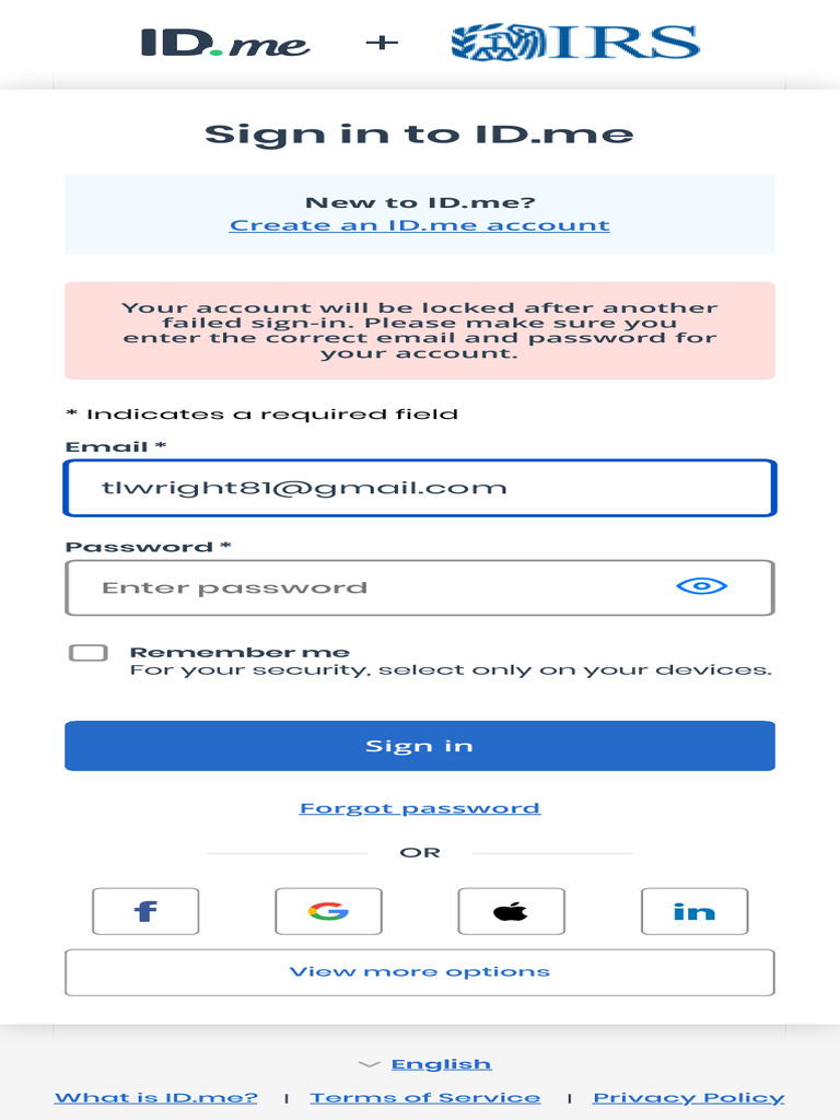 ID.me Sign-In and Account Creation Guide | PDF