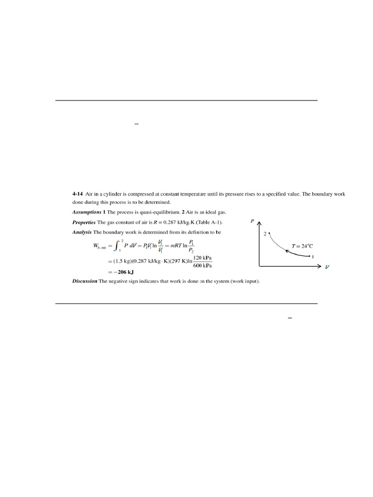 Thermodynamics Problem Solutions Set | PDF | Steam | Heat