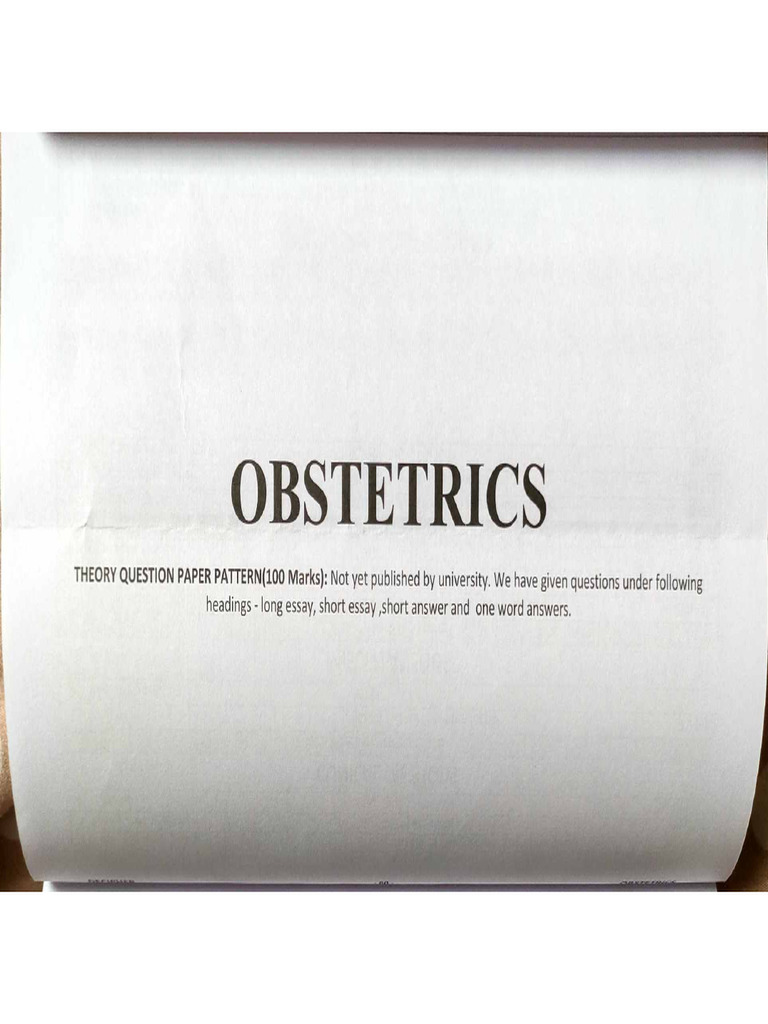Decipher OBG | PDF