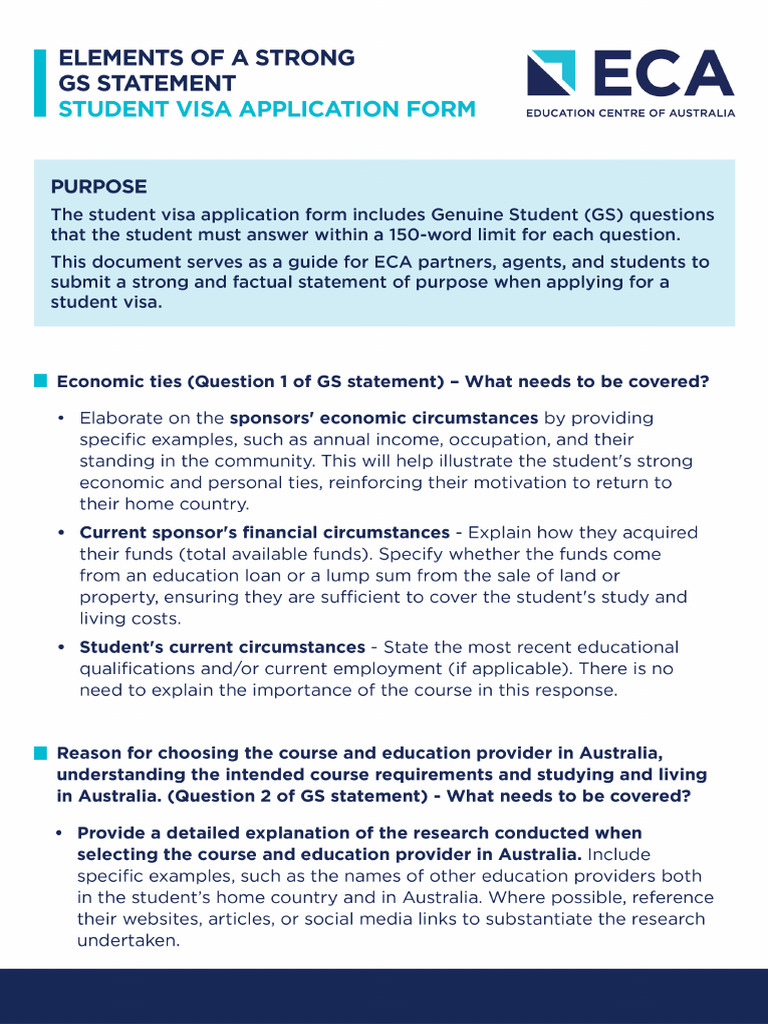 ECA GSRequirementsInformationSheet Combined Digital 1juolh42zsemr | PDF