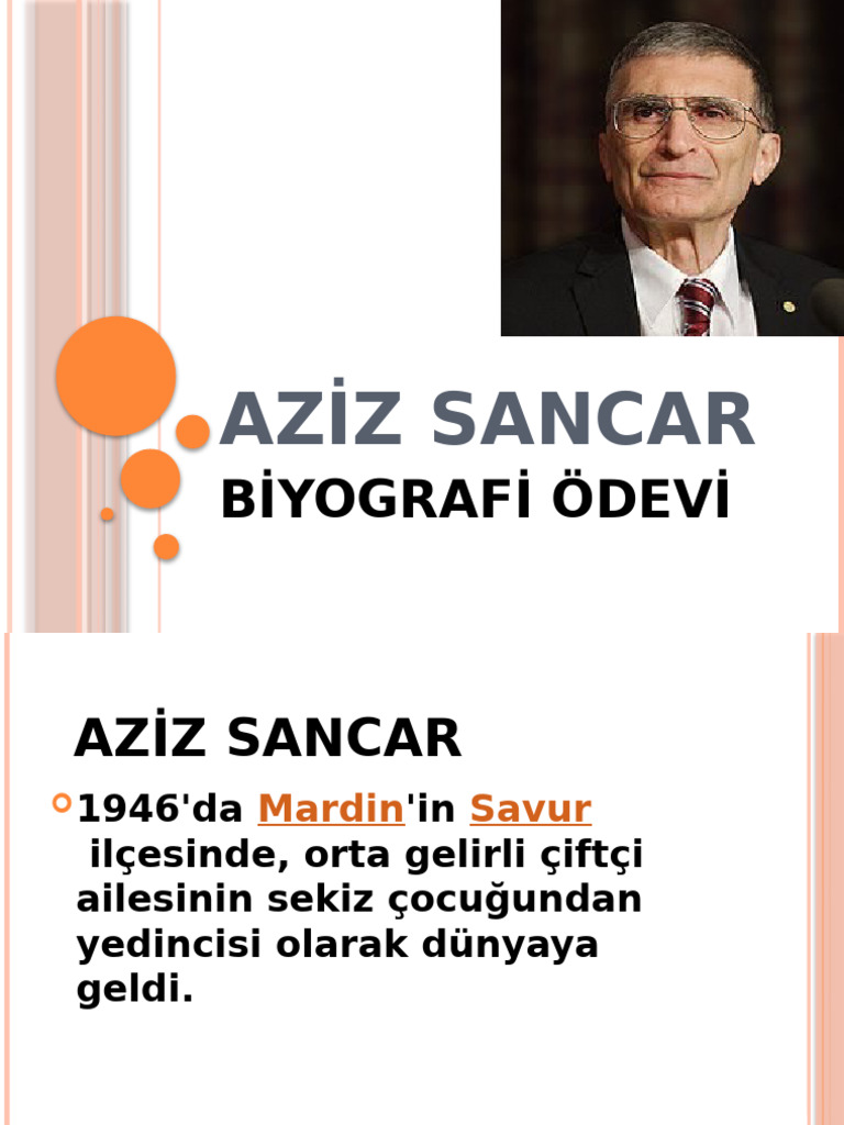 Azi̇z Sancar | PDF