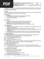 ICAM Investigation Template Guide | PDF | Risk
