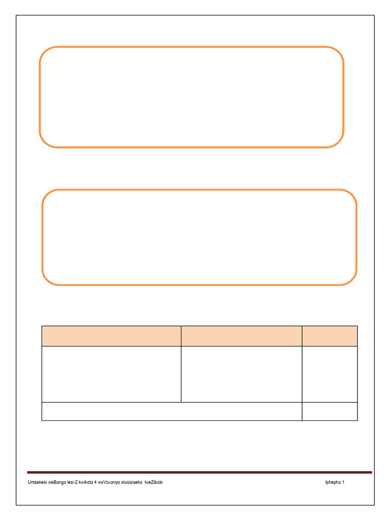 Grade 2 Term 4 Maths Assessment | PDF